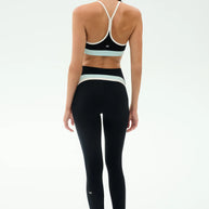 Emerson Airweight High Waist Legging | Black & Ice