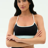 Emerson Airweight Bra | Black & Ice