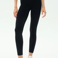 Emerson Airweight High Waist Legging | Black & Ice