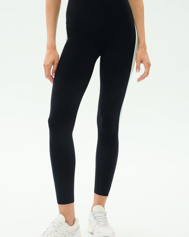Emerson Airweight High Waist Legging | Black & Ice