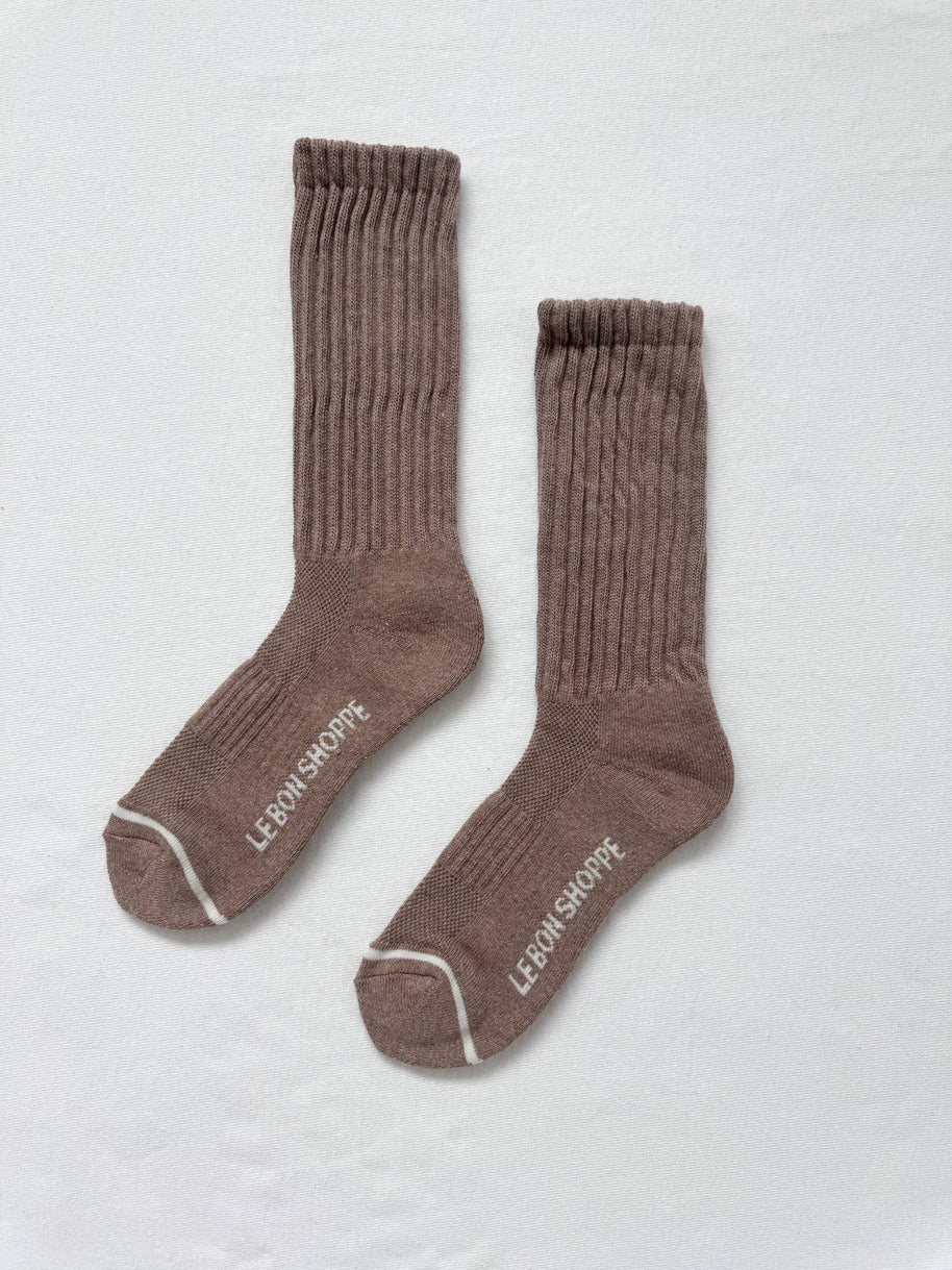 Le Bon Shoppe Ballet Socks Mocha Mousse