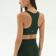 Splits59 Lexi Rigor Bra in Military and Blush