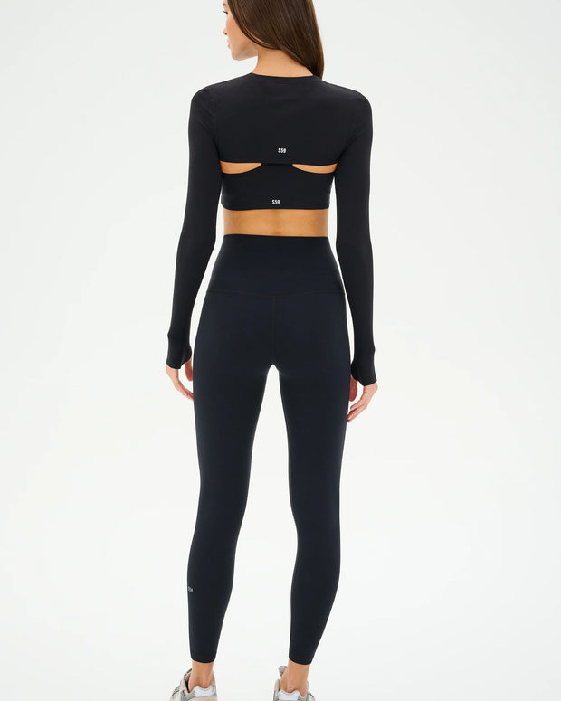 Splits59 Amelia Airweight Lite Shrug Black