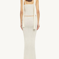 Carolina camisole asta resort - ivory sequin - sparkly tank top 
