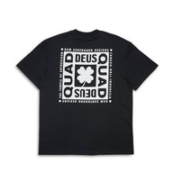 Deus Ex Machina Quad Tee Mens Black Graphic T-shirt 