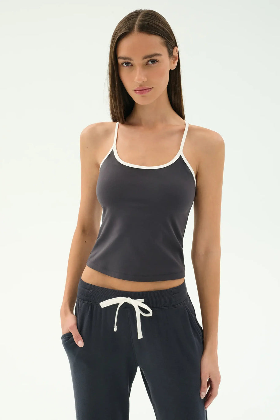 Airweight Tank | Graphite/ White