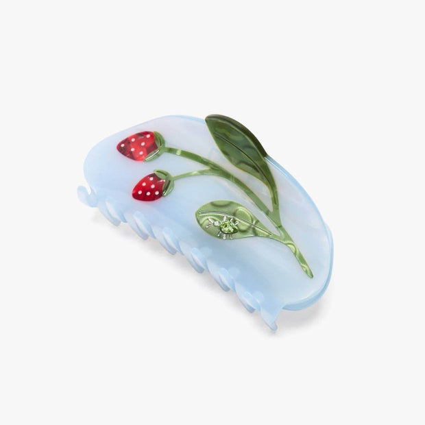 Forest Berry Strawberry Jewel Beetle Acetate Hiar Claw Clip