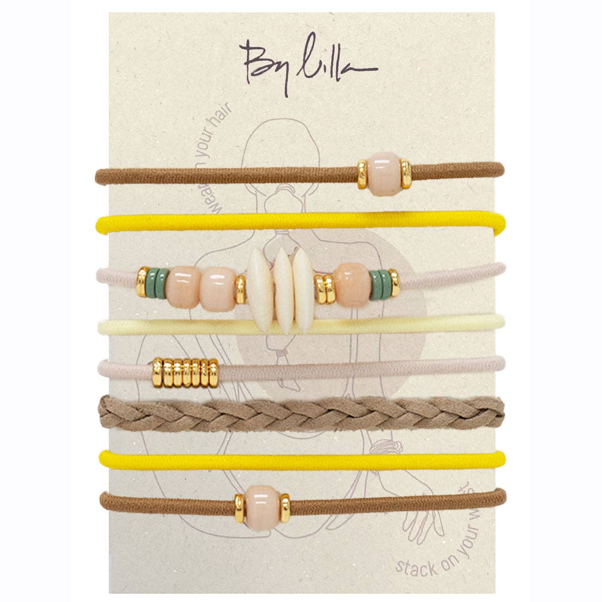 By Lilla Hair Bracelet Hair Ties