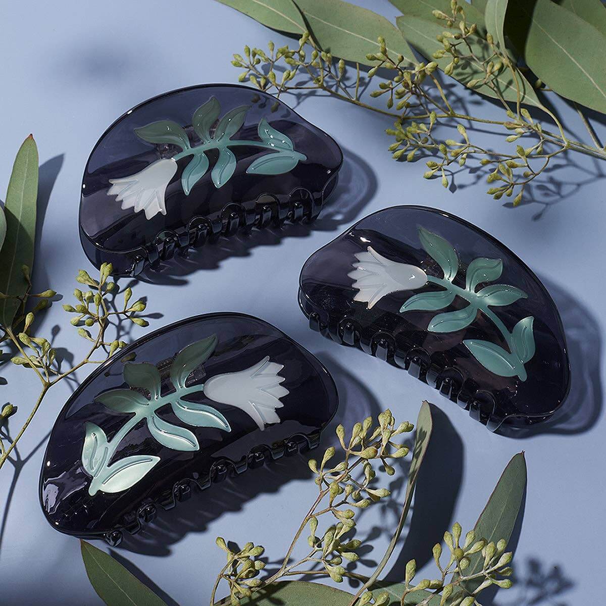 Belladonna Floral Hair Claw