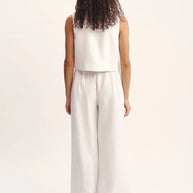 Posse Rio Top in Ivoy, Linen White Top