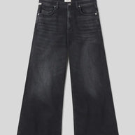 Citizens of Humanity Lyra Wide Leg Crop Jeans for Women Dark Denim Jeans