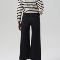 Citizens of Humanity Lyra Wide Leg Crop Jeans for Women Dark Denim Jeans
