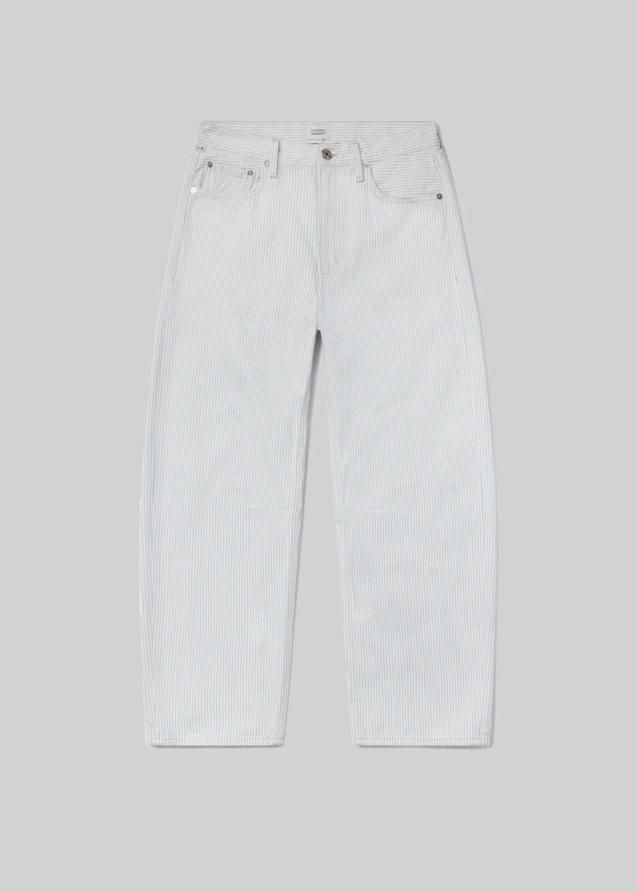 Citizens of Humanity Miro Rework Relaxed Jean in Marine Stripe