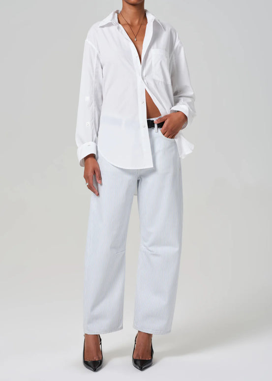 Citizens of Humanity Miro Rework Relaxed Jean in Marine Stripe