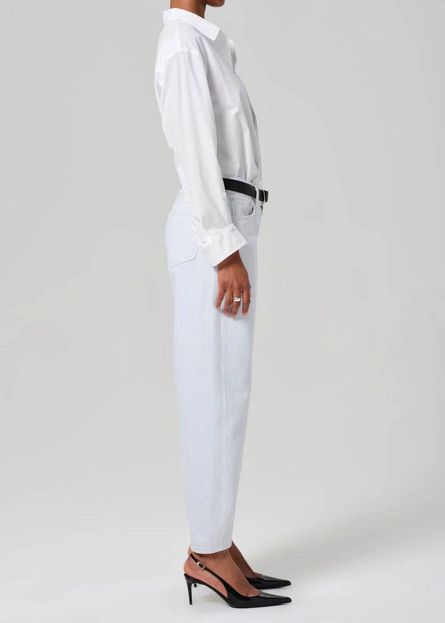 Citizens of Humanity Miro Rework Relaxed Jean in Marine Stripe