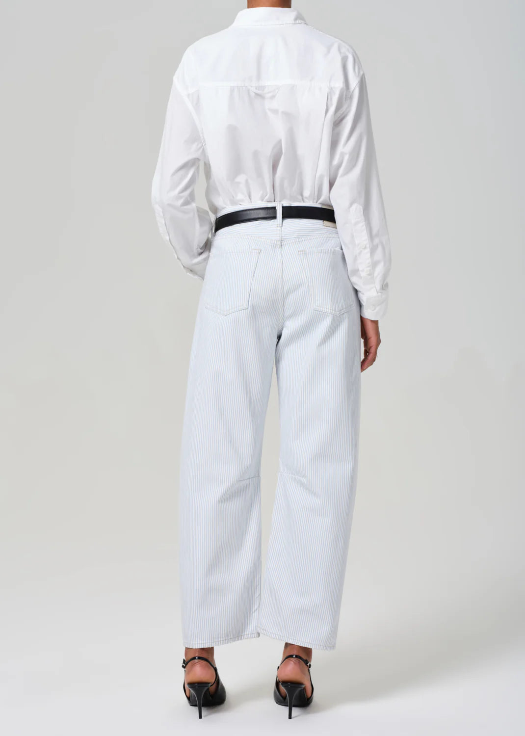 Citizens of Humanity Miro Rework Relaxed Jean in Marine Stripe