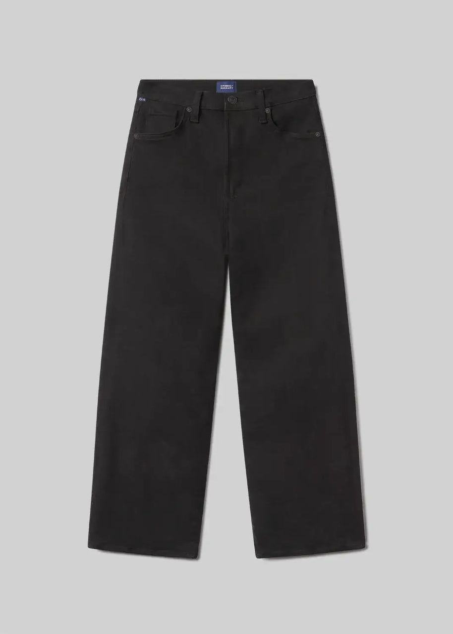 Citizens of Humanity Caia Straight Black Jeans Women's Straight Leg Jeans