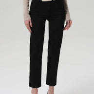 Citizens of Humanity Caia Straight Black Jeans Women's Straight Leg Jeans