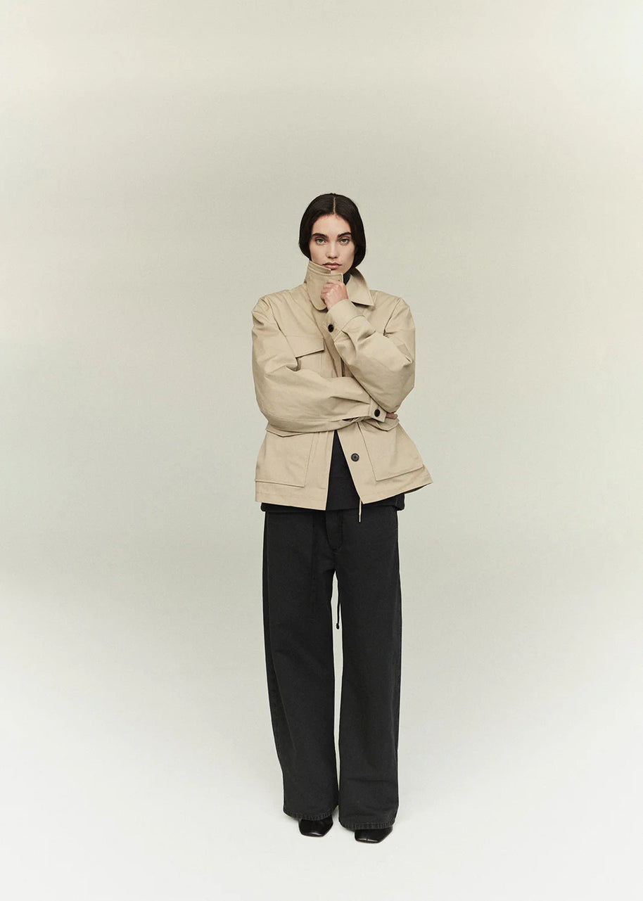 Citizens of Humanity Aurora Pull on Pant in Washed Black