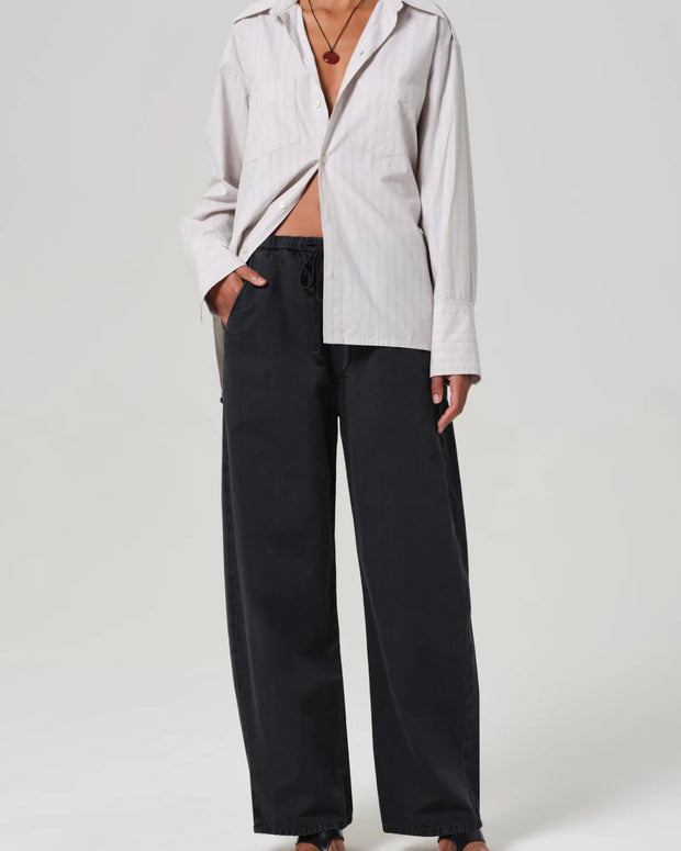 Citizens of Humanity Aurora Pull on Pant in Washed Black