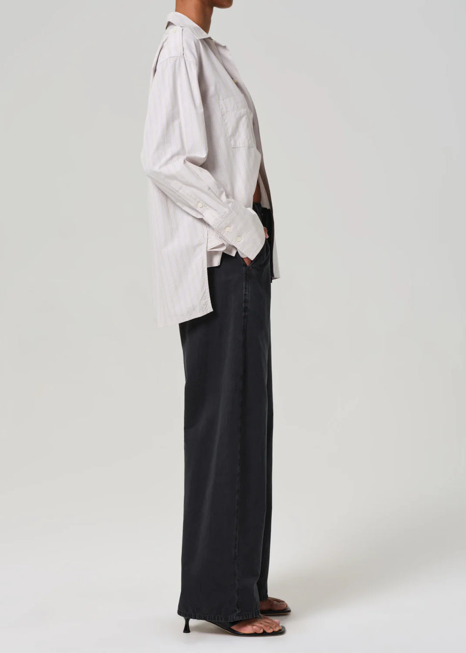 Citizens of Humanity Aurora Pull on Pant in Washed Black