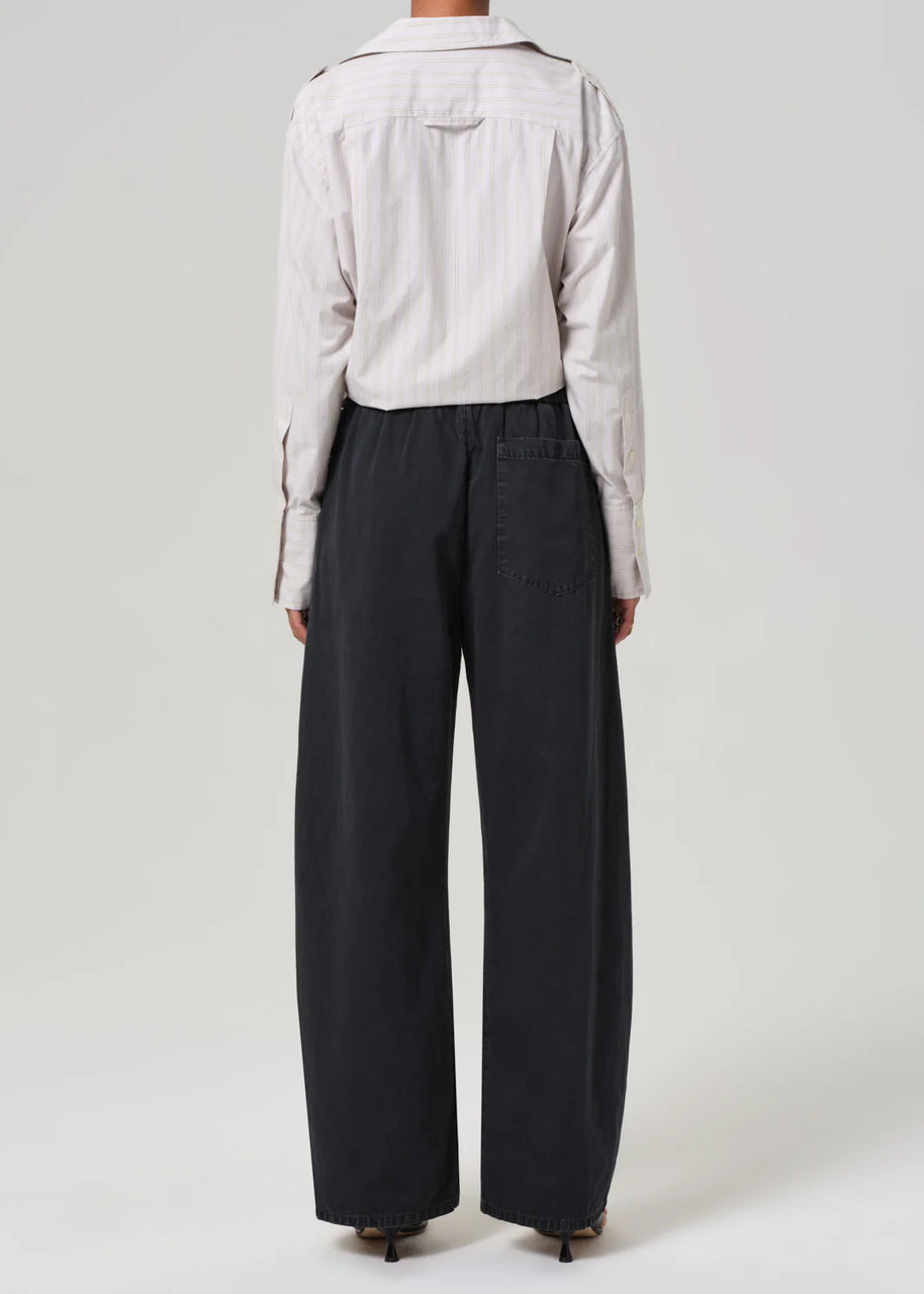 Citizens of Humanity Aurora Pull on Pant in Washed Black