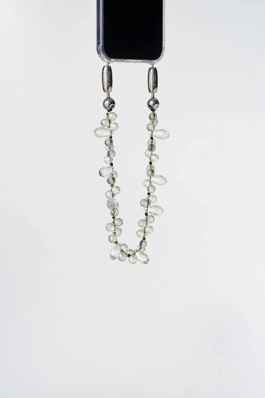 Ossa Faceted Crystal Phone Wristlet, iPhone Wristlet 