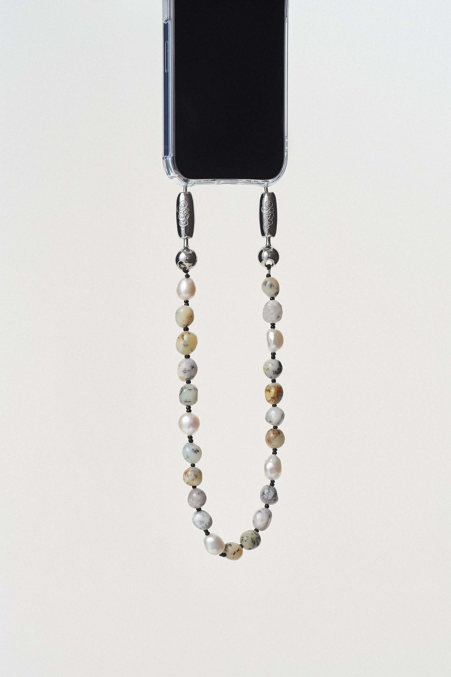 Ossa Stone and Pearl Wristlet, Ossa iPhone Wristlets 
