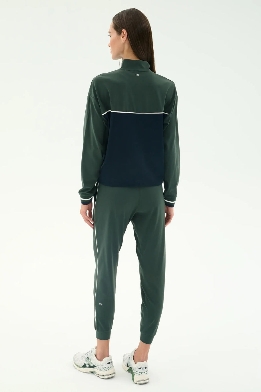 Splits59 Airtight Jogger in Military and White 