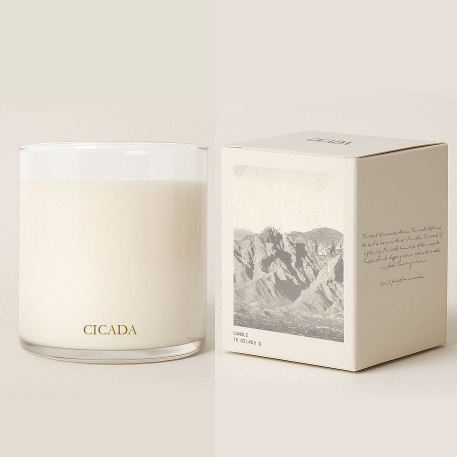 No. 07 Large Candle | Catalina Mountains