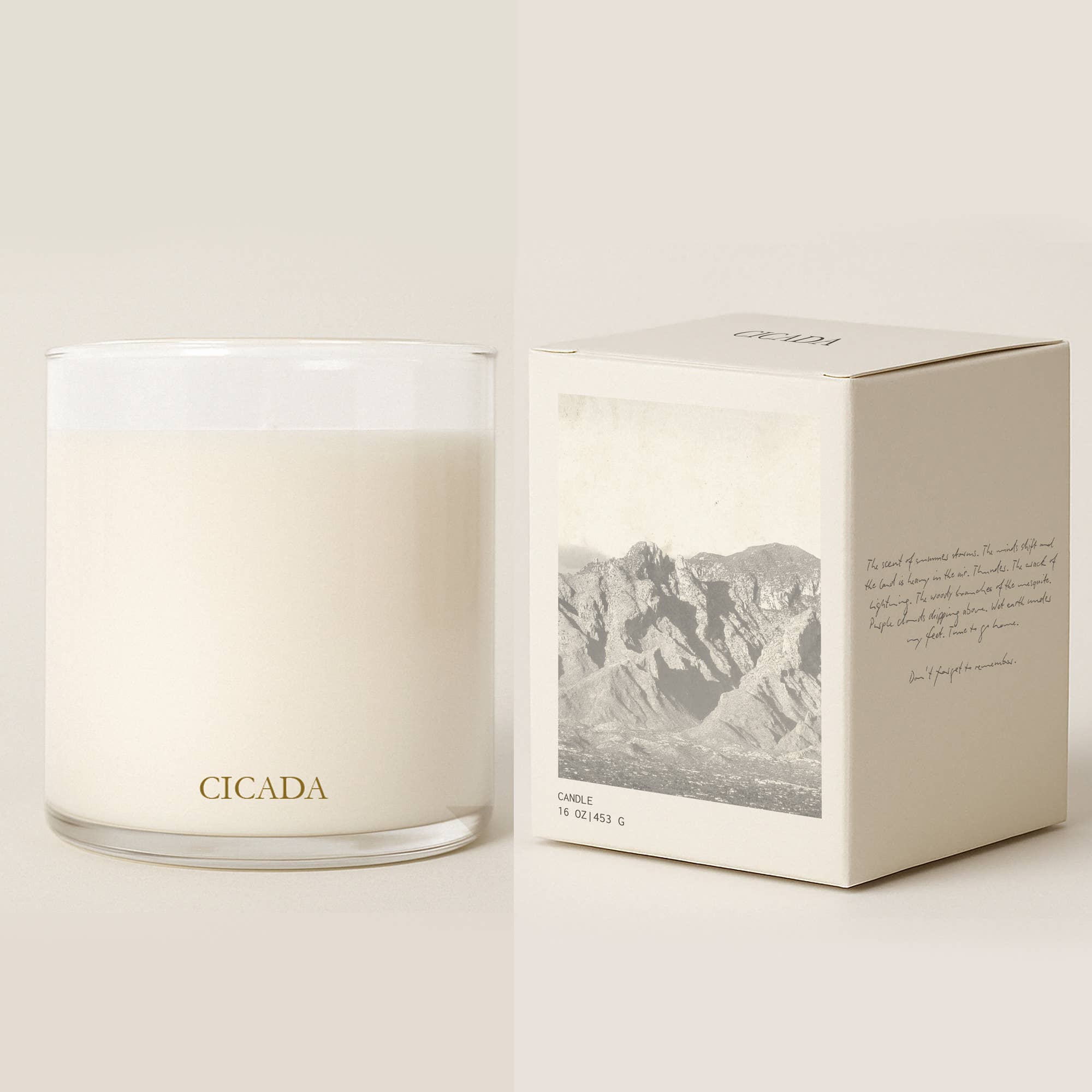 No. 07 Large Candle | Catalina Mountains