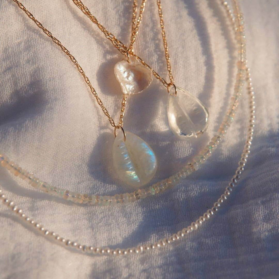 Freshwater Seed Pearl Necklace Imi Jewelry 
