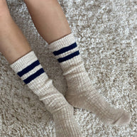 Cottage Varsity Sock Le Bon Shoppe Crew Socks Women