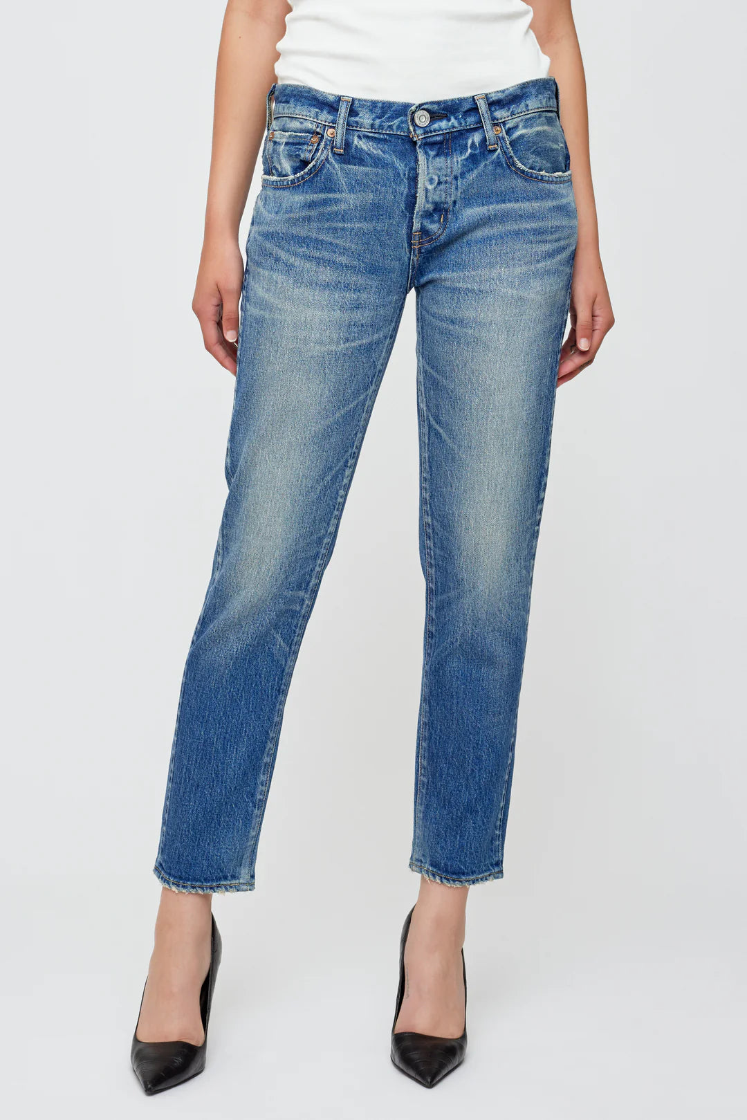MOUSSY／DOUBLE BUTTON DENIMJK MOUSSY（マウジー）の「DOUBLE BUTTON DENIM ジャケット（デニム
