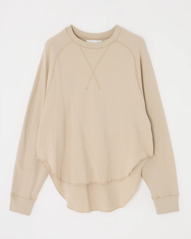 Round Hem Loose Long Tee