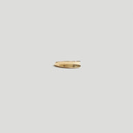 Crescent Ring Gold - Maslo Jewelry - Stacking Gold Rings - Nordic Gold Rings - Simple Gold Rings - Contemporary Womens Jewelry - Gift Ideas 