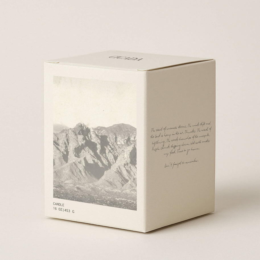 No. 07 Large Candle | Catalina Mountains
