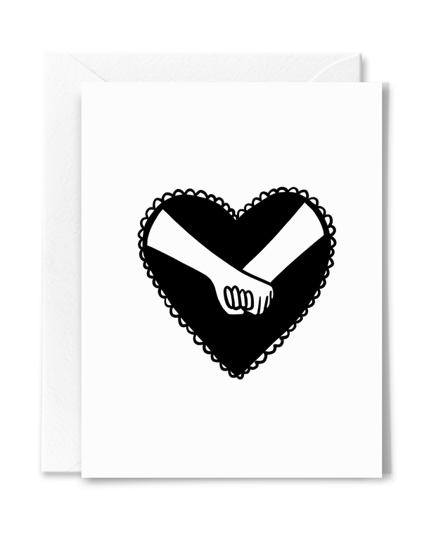Hold Your Hand Heart Card