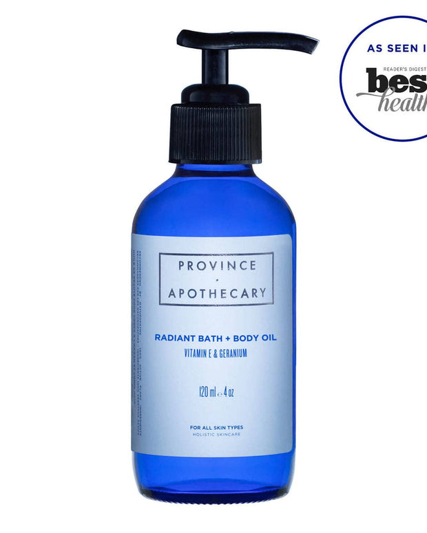 Province Apothecary - Radiant bath and body oil - holiday gift ideas 