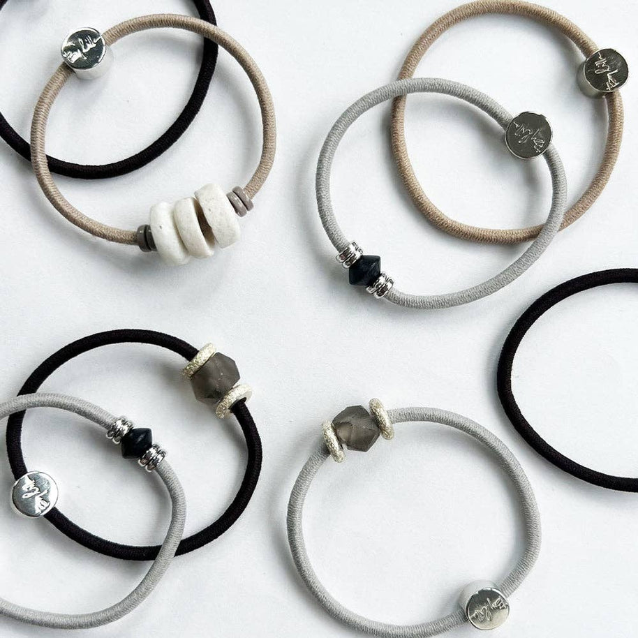 By Lilla Hair Tie Bracelet Deep Sea
