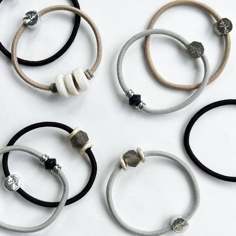 By Lilla Hair Tie Bracelet Deep Sea