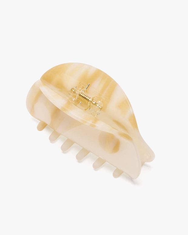 Cream & Sugar Monochromatic 90's Yin Yang Hair Claw Clip