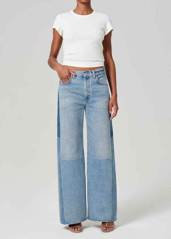 Citizens of Humanity Nello Tee in White Pashmina