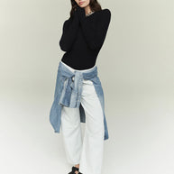 Citizens of Humanity Miro Rework Relaxed Jean in Marine Stripe