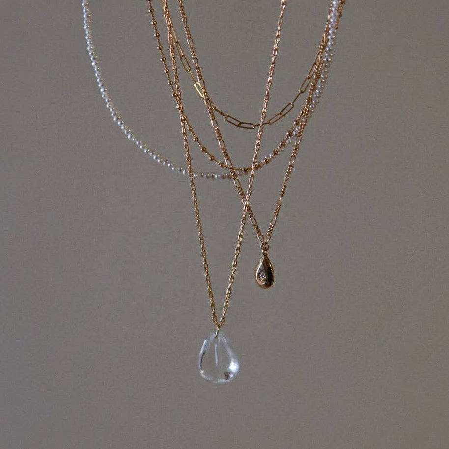 Freshwater Seed Pearl Necklace Imi Jewelry 