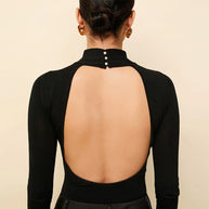 Solid and Striped Noadia long sleeve bodysuit 