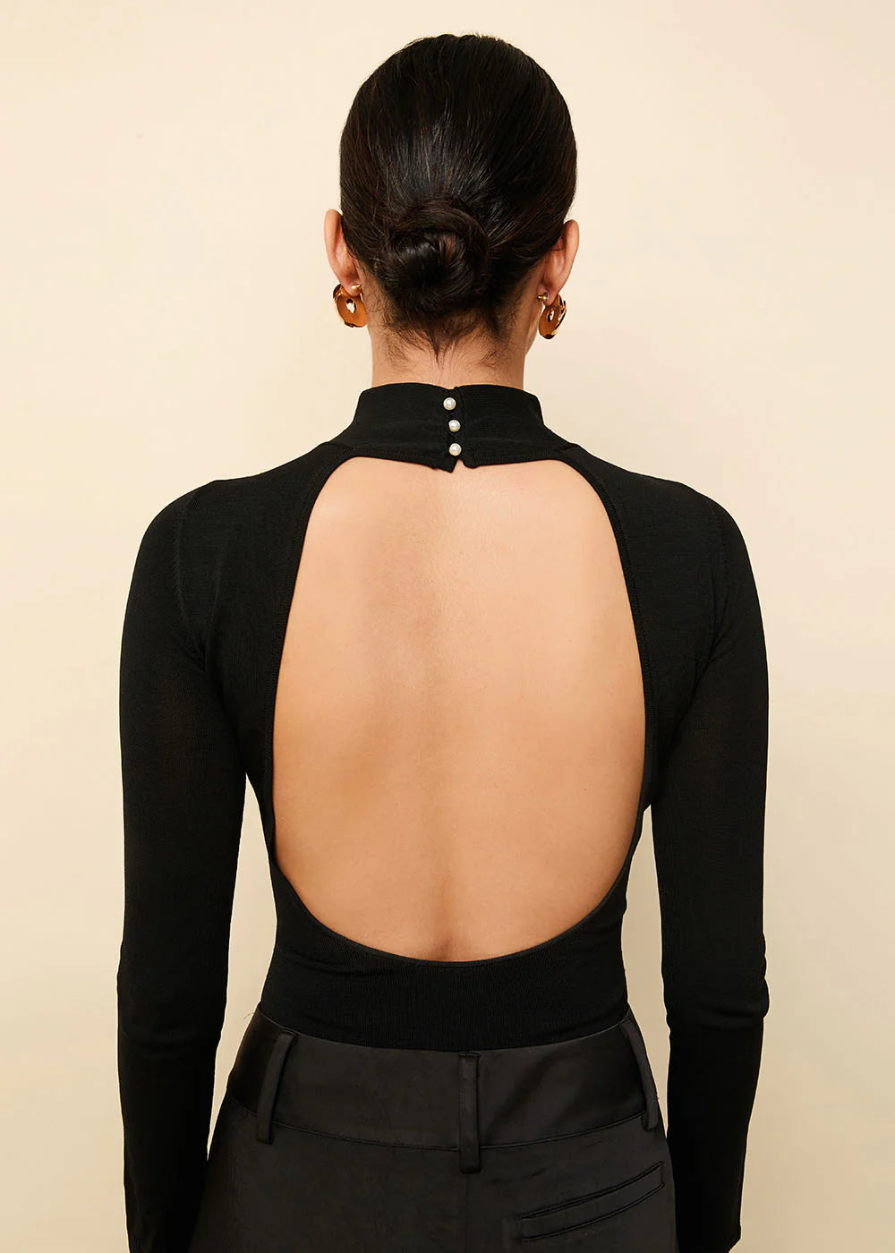 Solid and Striped Noadia long sleeve bodysuit 