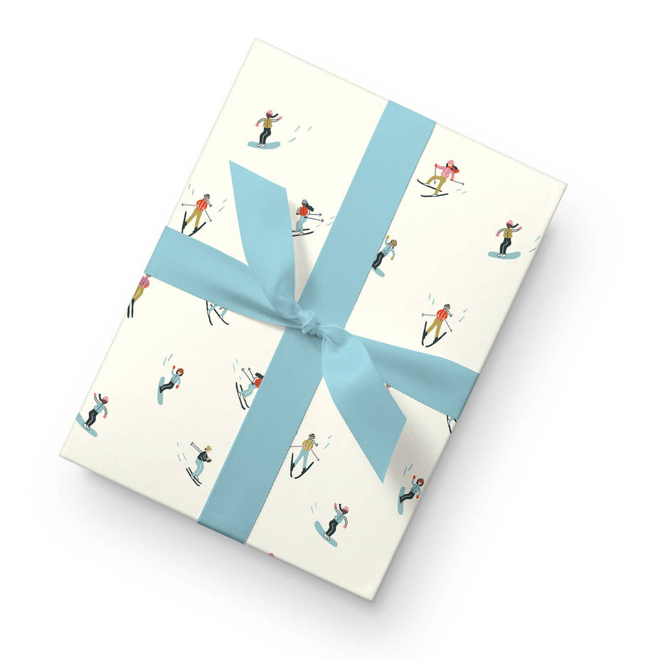 Skier - Gift Wrap (Rolls)