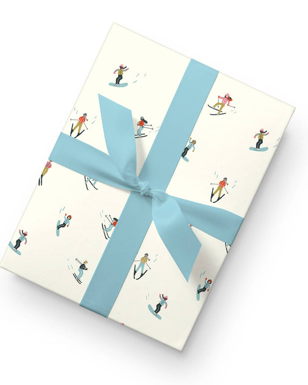 Skier - Gift Wrap (Rolls)