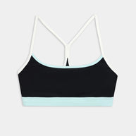Emerson Airweight Bra | Black & Ice